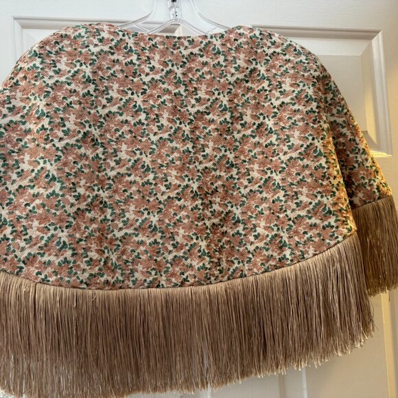 Capelet with fringe - NWT! - Picture 3 of 5